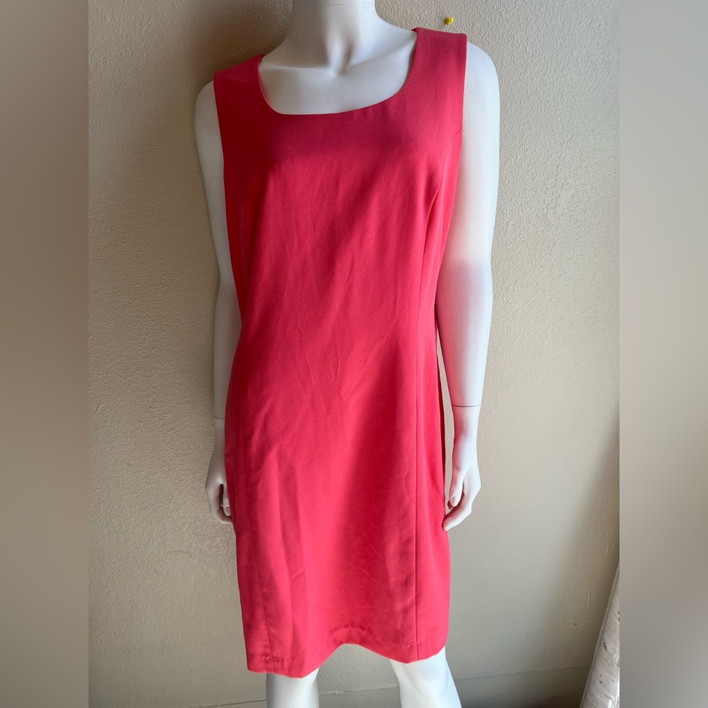 3/$15 Atrium Hot Pink Square Neck Mini Dress